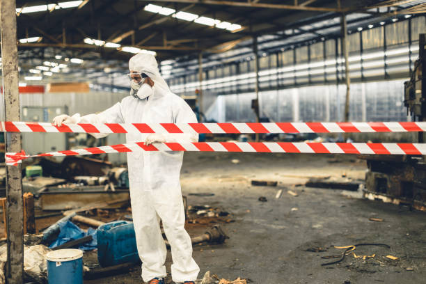 Professional Trauma Scene Cleanup technician working in Pineville, SC
